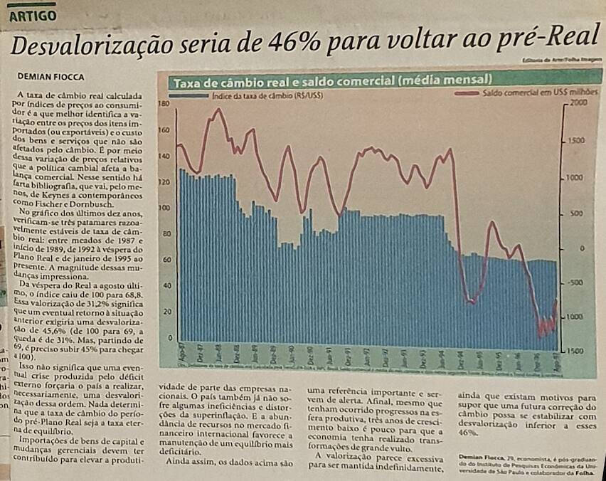 Demian Fiocca artigo Folha de São Paulo